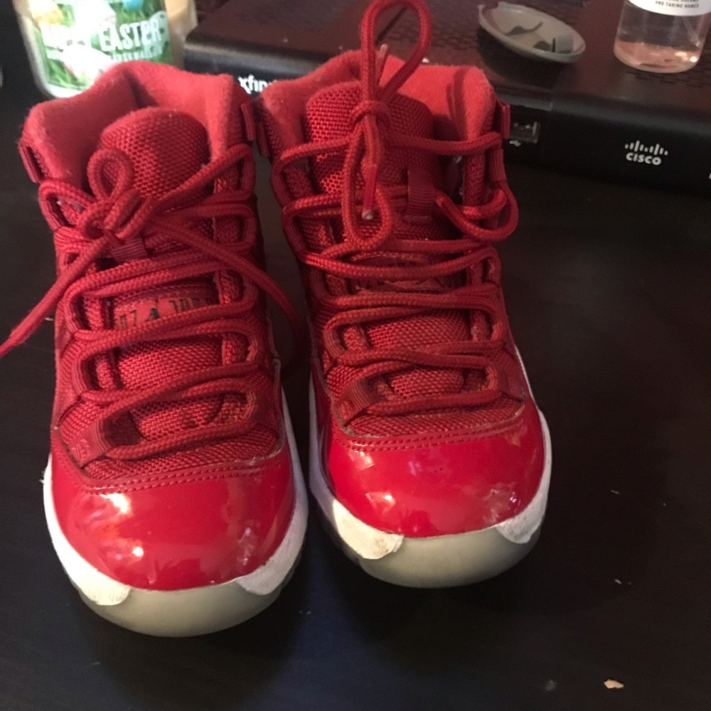 Toddler Air Jordan 11s (Gym Red)